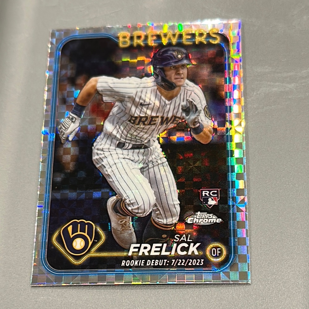 Topps Chrome Brewers Rookie Card